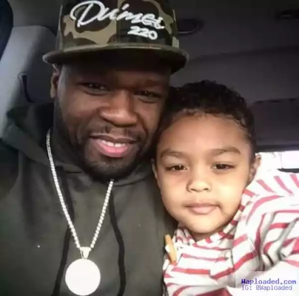 50 Cent shares cute selfie with son
